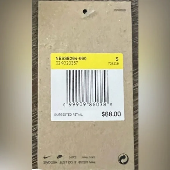 NIKE Colorful Leaf Print Tankini Top Swim New with Tags - Picture 6 of 7